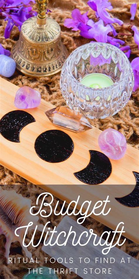 Thrift Store Magic: Finding Low-cost Wiccan Supplies